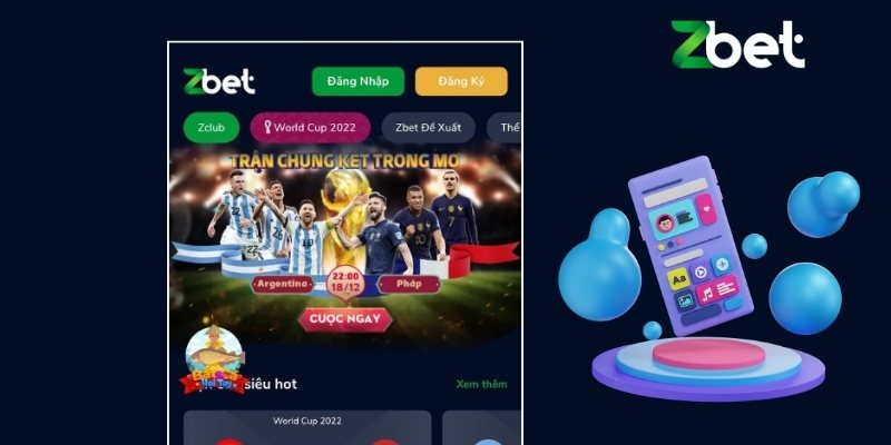 Hướng dẫn chi tiết cách tải app Zbet