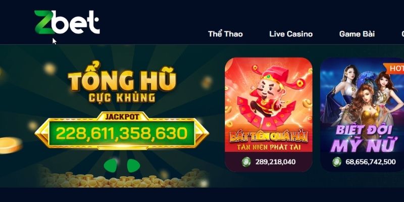 Zbet là lựa chọn hàng đầu cho game thủ 